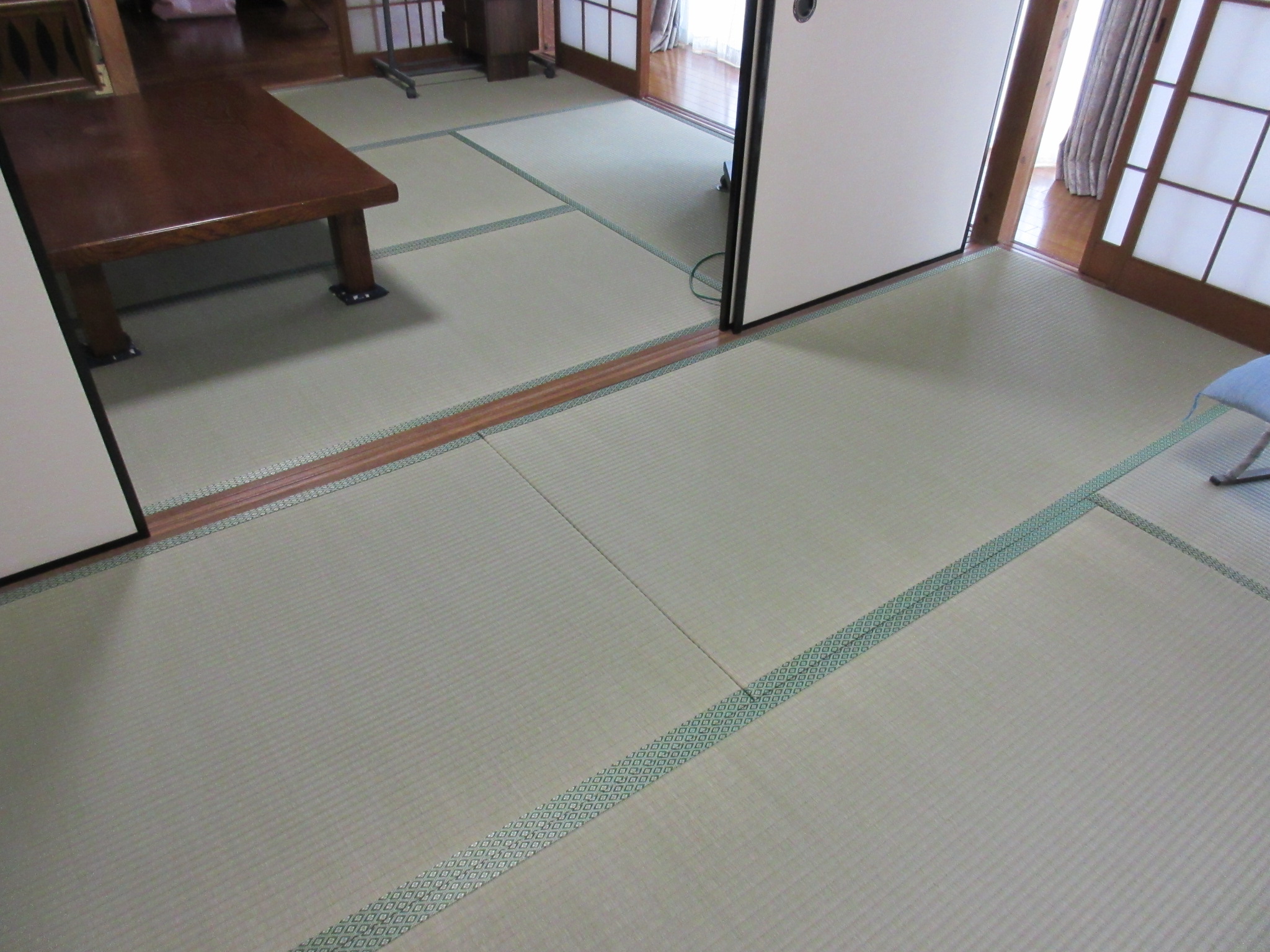 姫路市　天然い草新畳　畳の入替