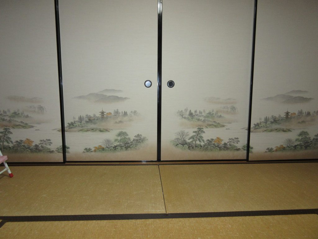 相生市 襖の貼替 施工後 和室