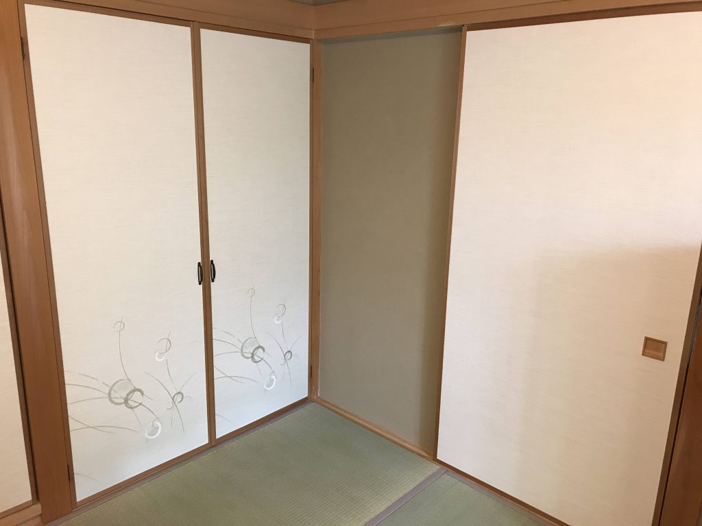 揖保郡太子町　襖の貼り替え