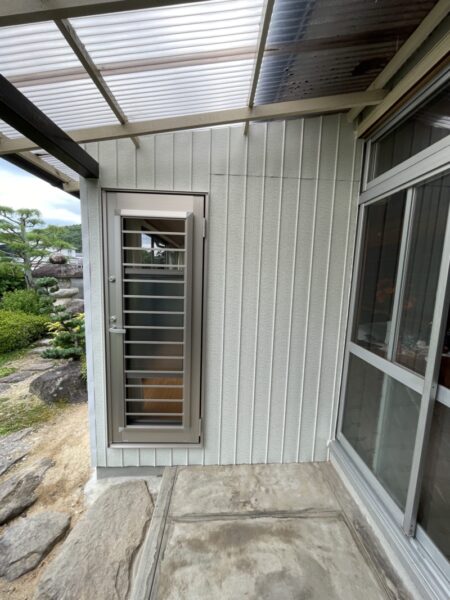 揖保郡太子町　増改築　洋室増築　勝手口サッシ取付　施工後