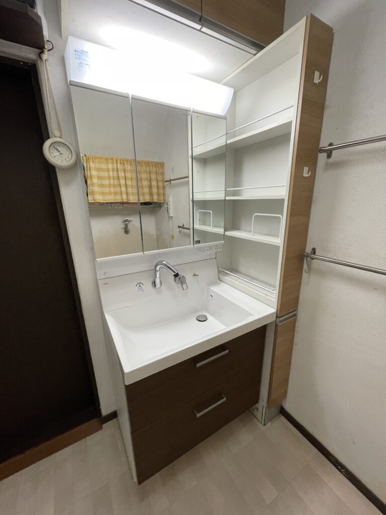 たつの市　洗面室リフォーム　施工後