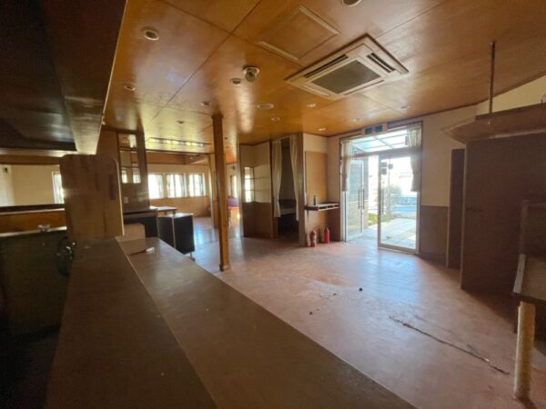 たつの市揖西町　店舗から寄宿舎 改築 リノベーション 施工前