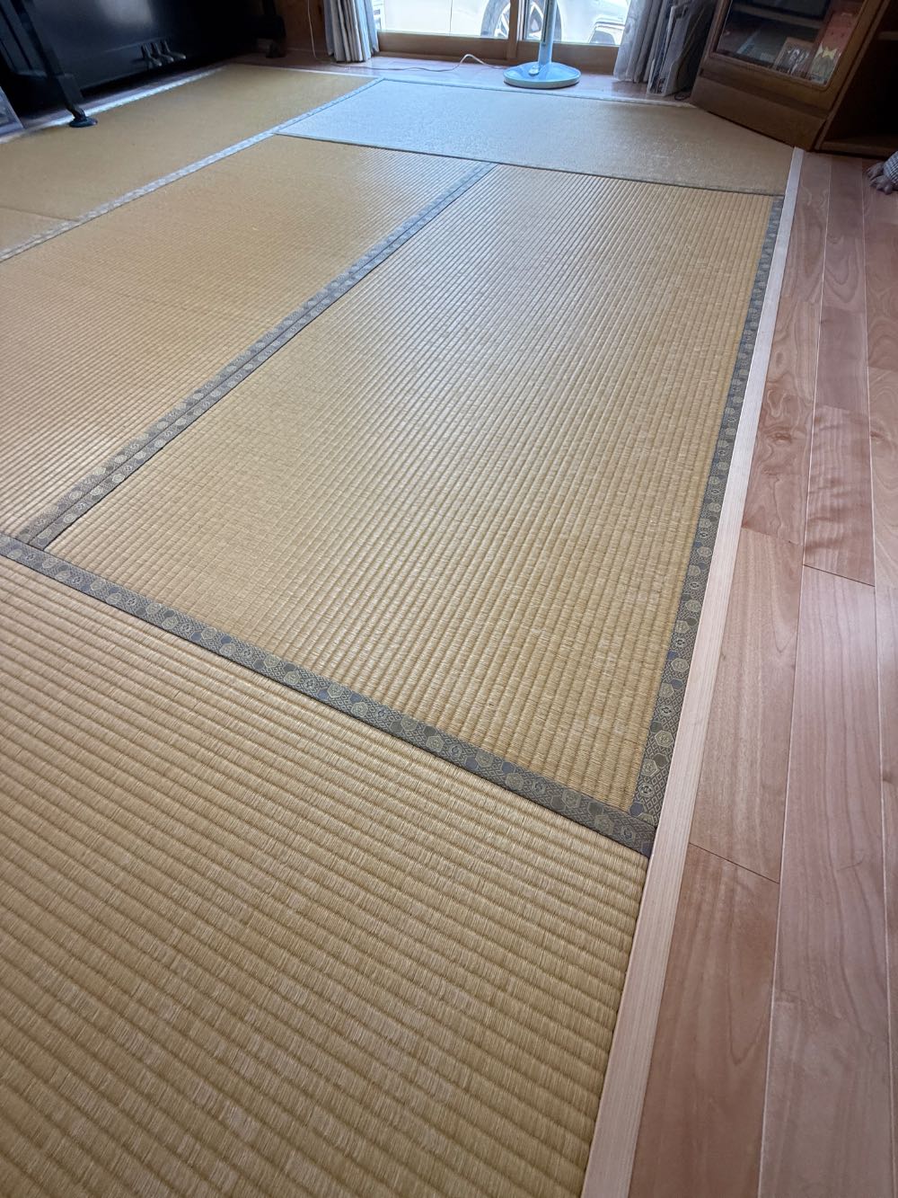 たつの市揖西町　A様邸　リビング琉球畳