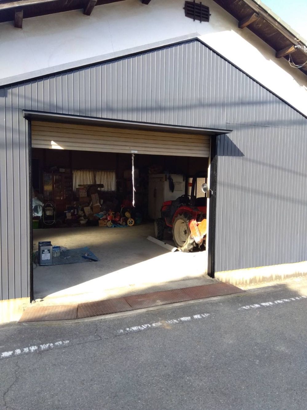 揖保郡太子町　倉庫塗装