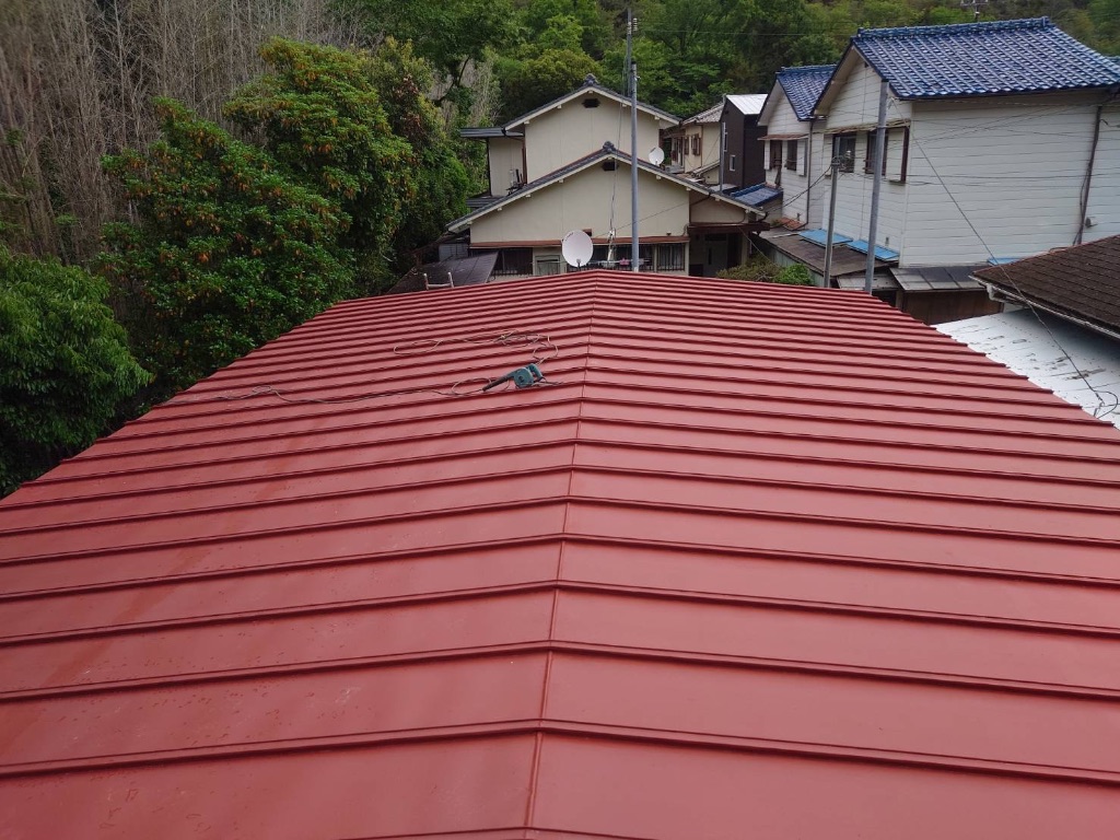 相生市の外壁・屋根塗装施工後の様子8枚目|頃安畳商店