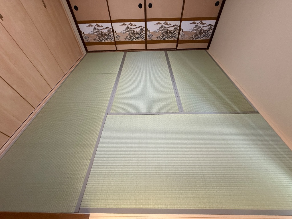 姫路市の畳施工後の様子3枚目|頃安畳商店