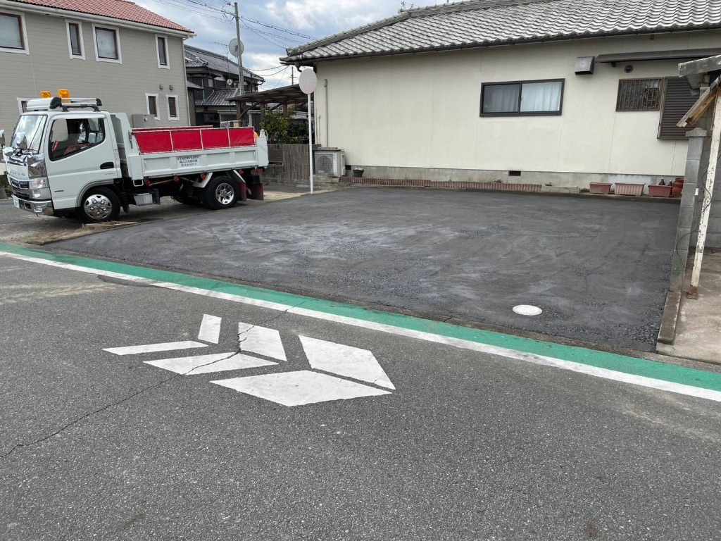 たつの市揖保町の外構・エクステリア施工後の様子｜頃安畳商店
