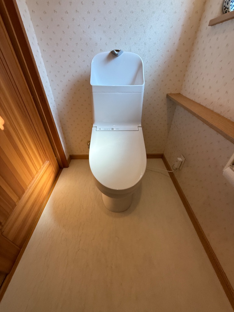 相生市のトイレ施工後の様子｜頃安畳商店