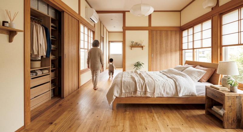 毎日を心地よく暮らす。和室の温もりを大切にしながら新しくつくる洋室の暮らし