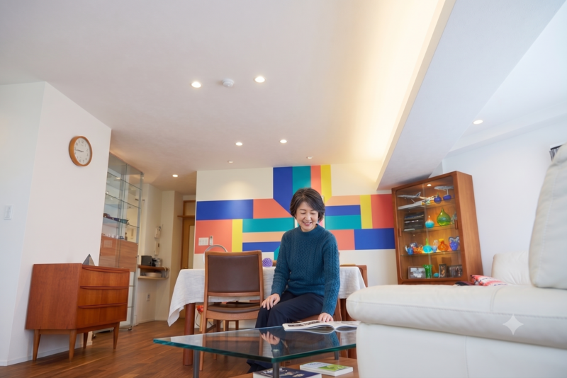 和室をミッドセンチュリーの洋室に変えるリフォームで叶える自分らしさを表現するお部屋づくり