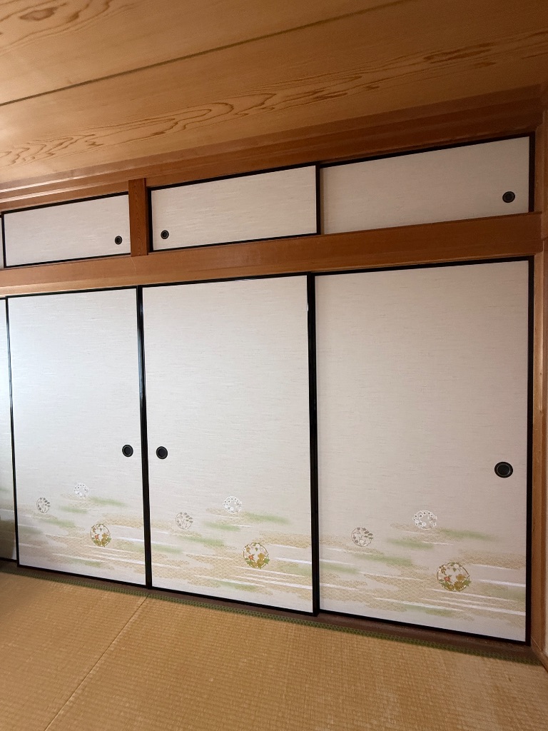 姫路市の襖施工後の様子｜頃安畳商店