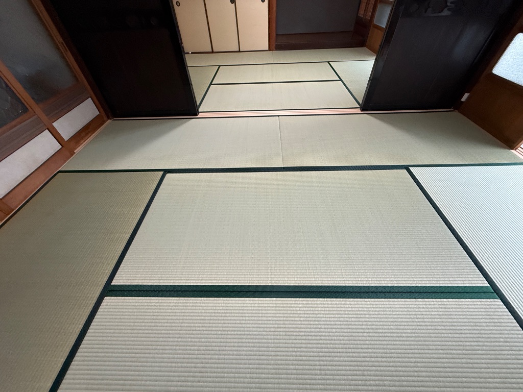 姫路市の畳施工後の様子｜頃安畳商店