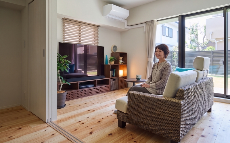 畳の盛り上がりをすっきり直してフローリングで変える心地よい暮らし