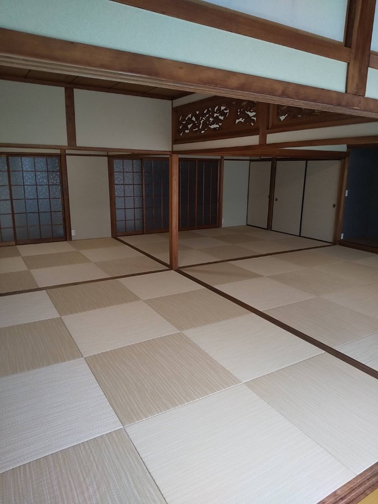たつの市揖保町の畳施工後の様子5枚目｜頃安畳商店